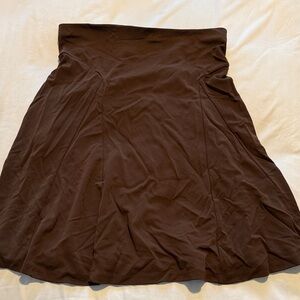 Ralph Lauren Dark Brown A-Line Skirt